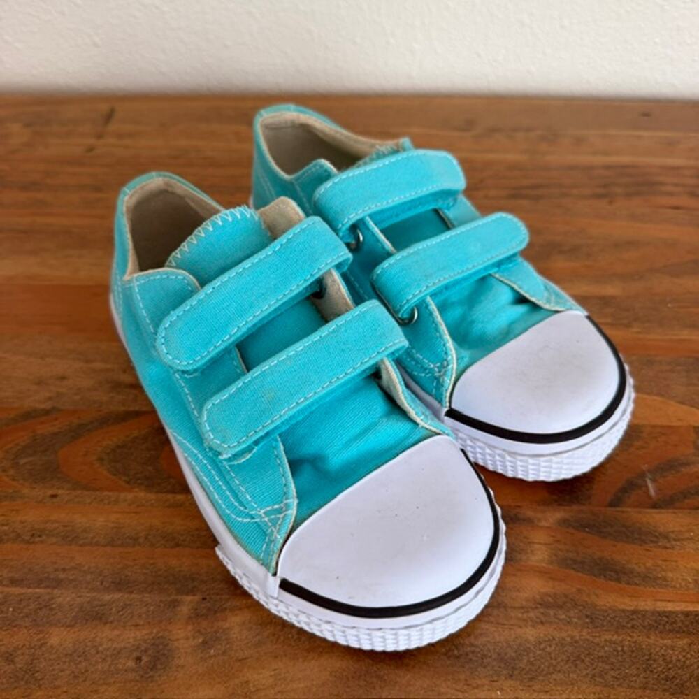 Airwalk Kids Toddler Legacee Teal Double Strap Sneakers - Size 11